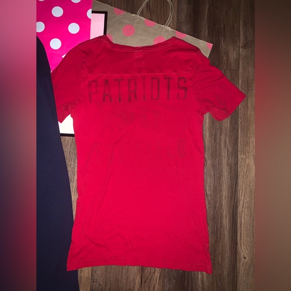 VS PINK HTF Discontinued NFL Line New England Patriots Set. Size XS/M. - Picture 6 of 13